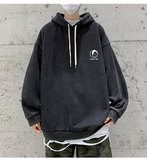 冬装水洗做旧加绒加厚连帽卫衣XZ203-W106加绒-P78，男装卫衣，星座203