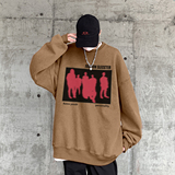 直播品质!秋冬重磅水洗做旧圆领卫衣XZ203-SW630-P58，男装卫衣，星座203
