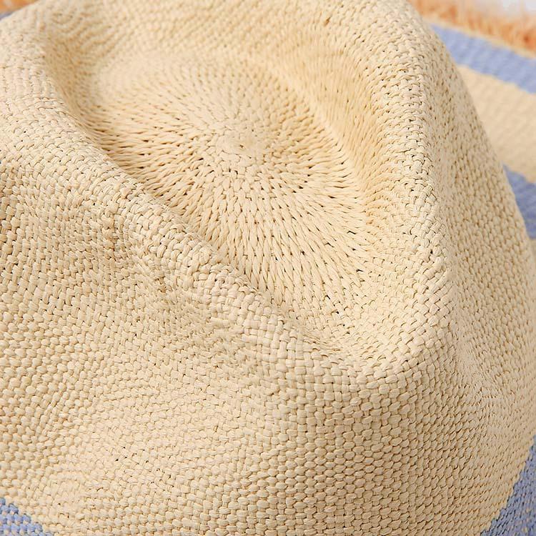 ladies and adults for edges fur with stripes beach and brim