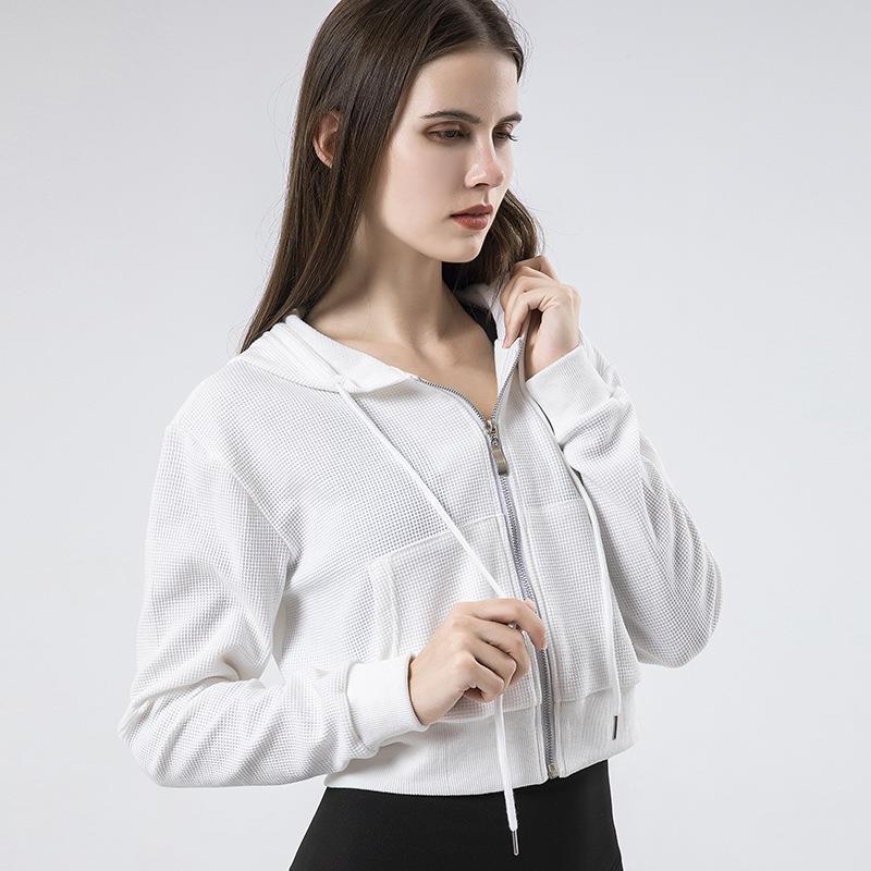 Hooded Fitness Sweatshirt Womens Sports Running Fitness