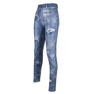 womens Peach pants hip colored leather