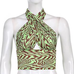 for halter neck lace ripple women dazzling bottom