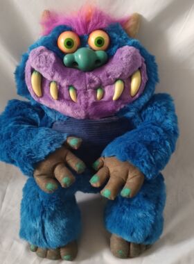 现货中古my pet monster我的小怪物2001年版vintage毛绒玩偶收藏