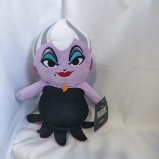 小美人鱼反派乌苏拉黑皇后女巫毛绒玩具公仔玩偶娃娃生日礼品30cm