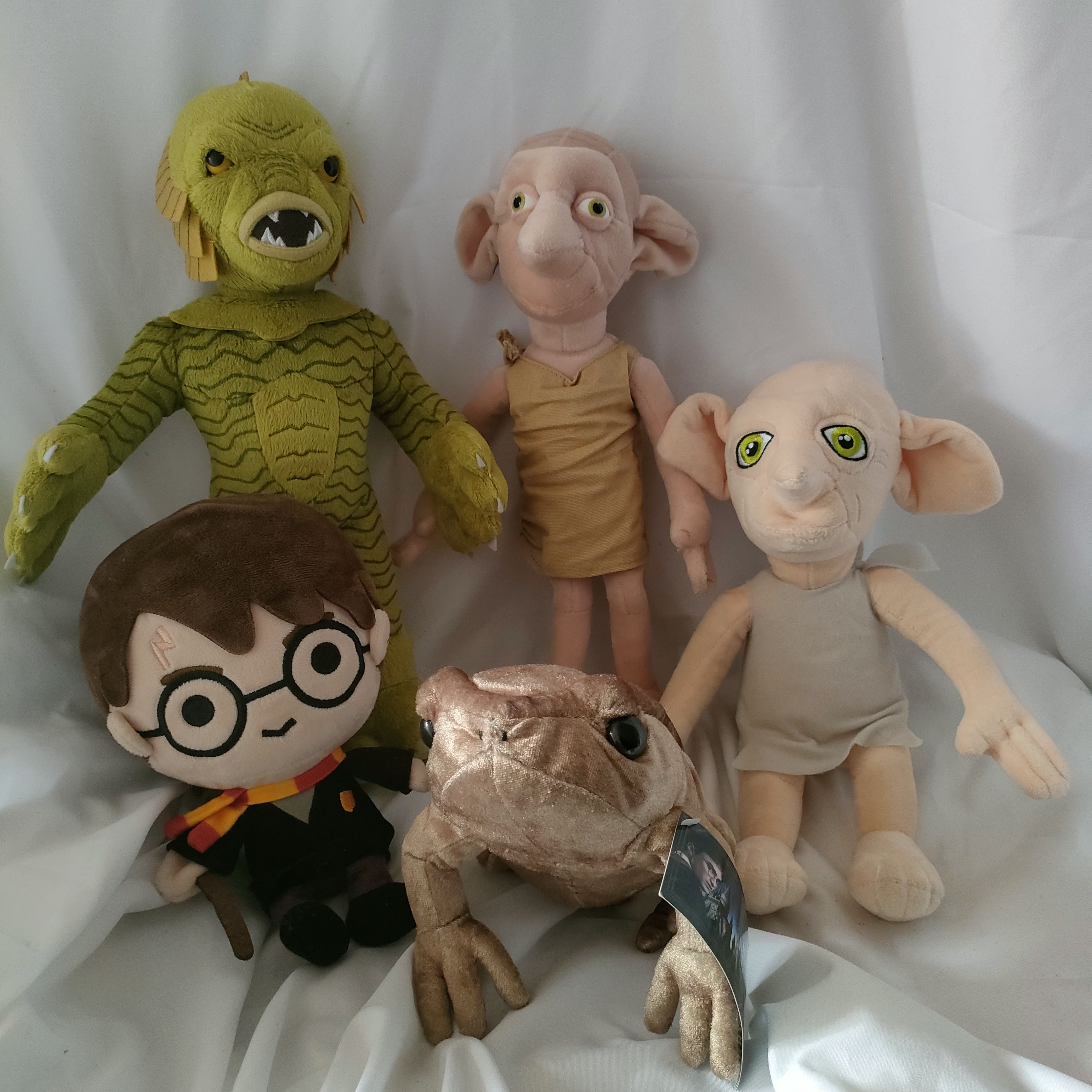 绝版Harry potter哈利波特蒲绒绒长鼻子怪物毛绒公仔玩具