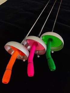 击剑重剑轻合金直柄整剑出口欧美成人儿童人体工学设计直手柄