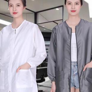 理发师工作服不沾发男女时尚防水罩衣发廊店染发围裙烫染师专用