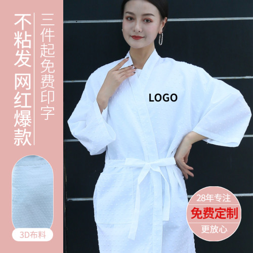 高档围裙顾客衣服定制logo美发