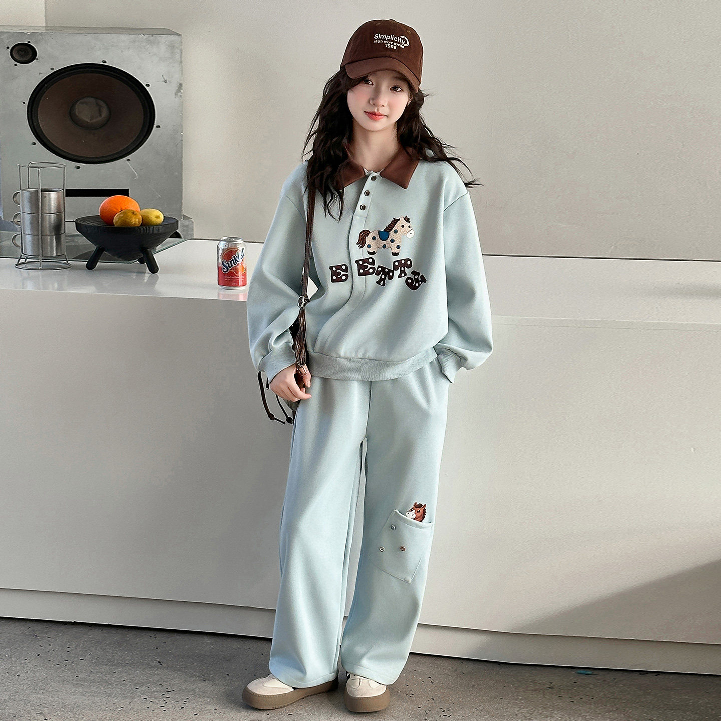 女童套装春秋款2026新款儿童运动服洋气时髦春季中大童女孩两件套,童装/婴儿装/亲子装,套装,淘宝优惠券,粉丝福利购,淘宝优惠卷