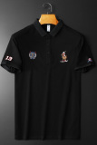 欧货高品质珠地棉2023夏季新款男士POLO衫998803-P75白平铺，男装Polo衫，钱塘6009(原3017)