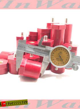 绝缘接线柱 两头螺母jyz-30*35新能源充电桩绝缘柱 m6绝缘子 低压