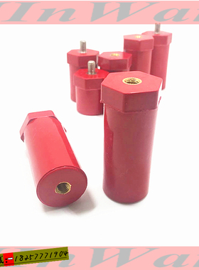 绝缘柱jyz-d25*60H sb绝缘子 低压绝缘阴阳柱 m6固定桩铜排支撑柱