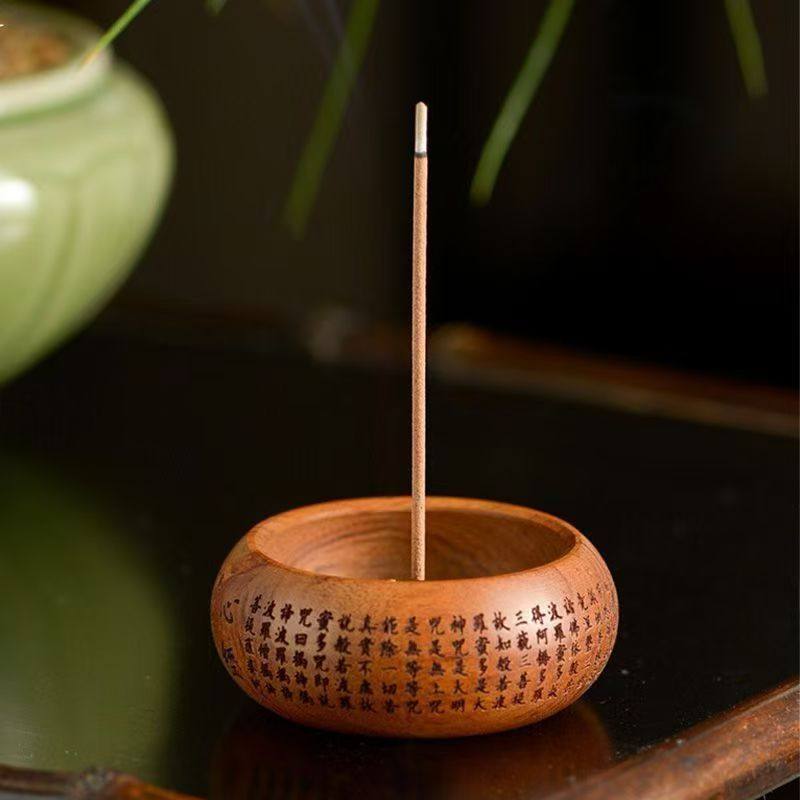 中式古典黑檀木小型香炉木质香座线香香插家用室内茶室摆件,家居饰品,香托/香盘/香座/香插,淘宝优惠券,粉丝福利购,淘宝优惠卷