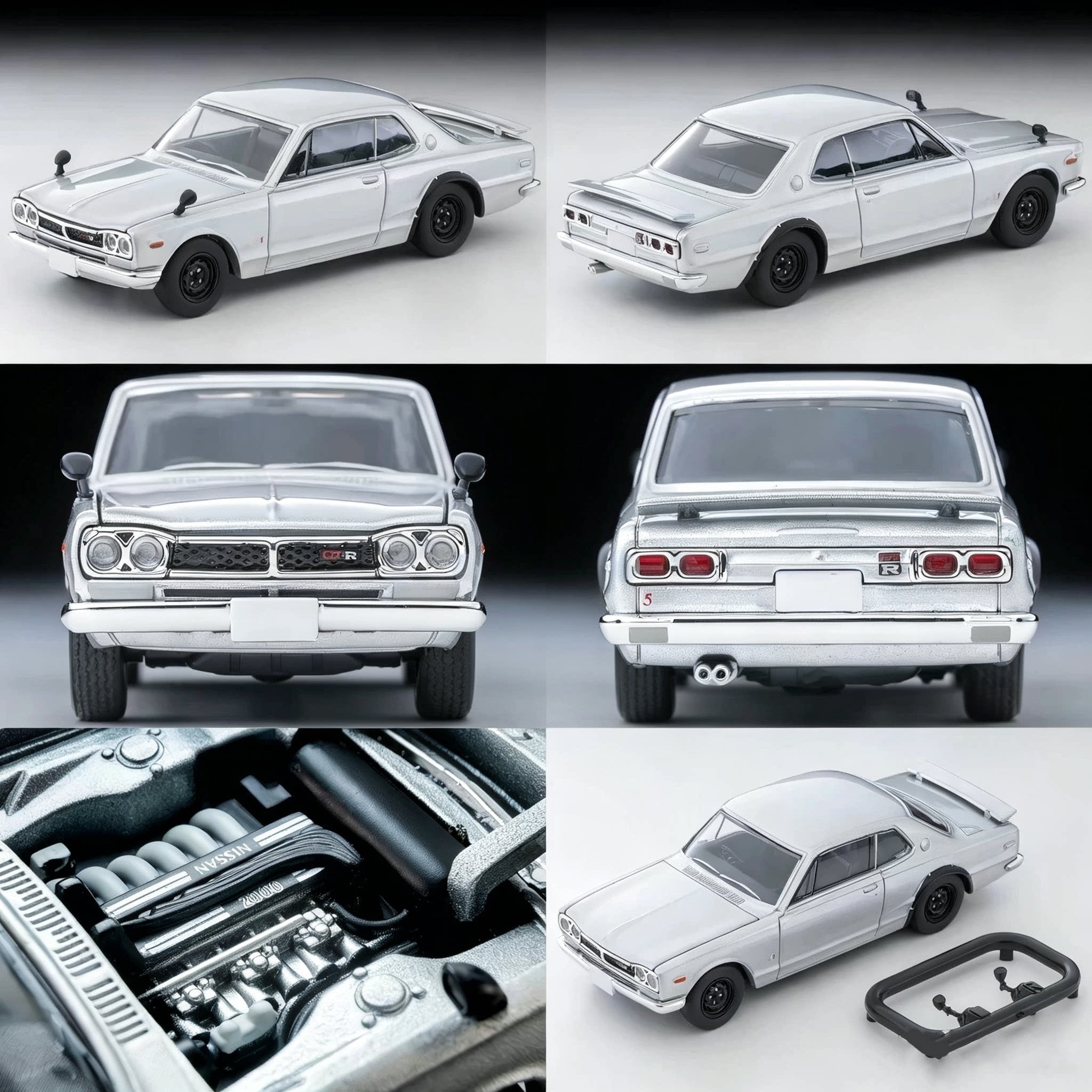 TLV 日产Nissan Skyline荻窪魂 2000GT-RRS 72年银 多美卡TOMYTEC