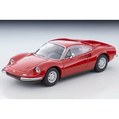 tlv法拉利Dino 246GT Ferrari 71年式1:64汽车模型多美卡TOMYTEC