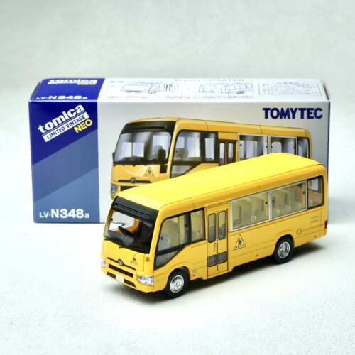 TLV toyota丰田COASTER考斯特幼儿 幼稚园校车 1 64 N348 TOMYTEC