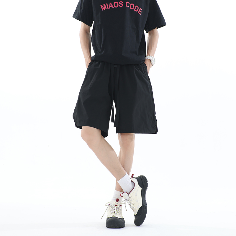 夏季速干休闲宽松运动舒适潮流五分短裤男1401-DK95-P25，男装牛仔裤，星座1401