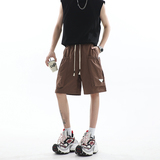 高品质夏季新款港风宽松五分男士工装短裤潮款1401-DK74-P30控48，男装牛仔裤，星座1401