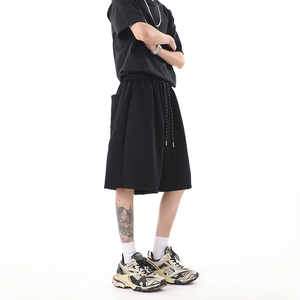 夏季新高品质港风宽松直筒休闲短裤运动五分裤1401-DK86-P35现货