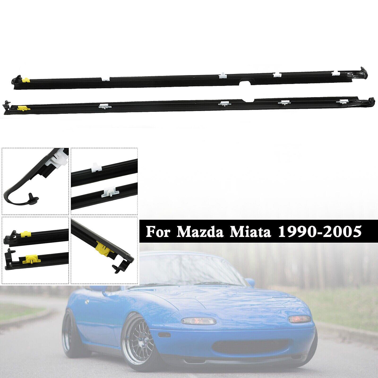 适用马自达MX5 Miata车门窗玻璃外压条挡水切密封条NA01-58-810F