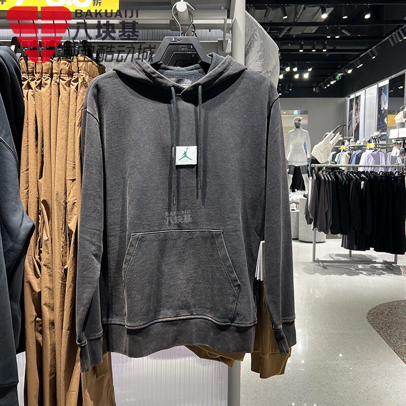 耐克男装抓绒保暖运动卫衣套头衫