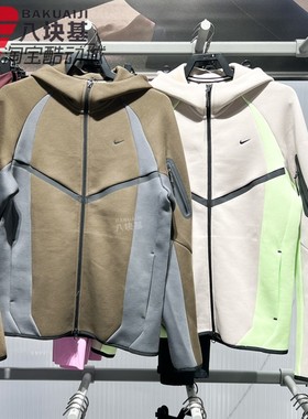 耐克男装2026春款Tech长拉链开襟户外连帽夹克外套IF1326-212-236