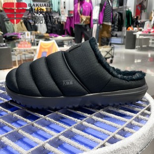 Nike耐克男鞋2025冬季加绒保暖舒适休闲一脚蹬棉鞋拖鞋HV8561-002
