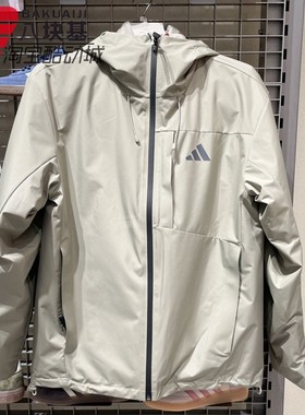 阿迪达斯男装2025冬季三合一鸭绒内胆防风保暖连帽夹克外套KQ5502