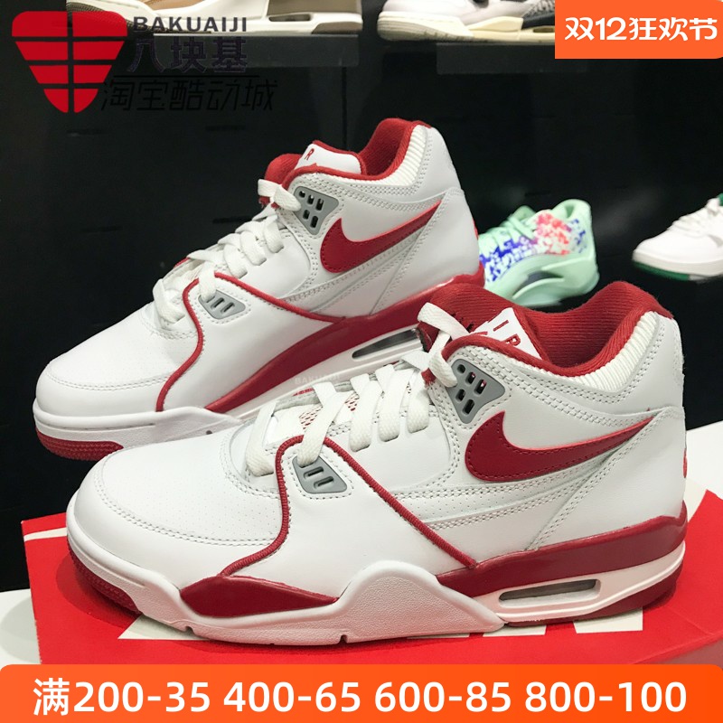 耐克男鞋2024夏季AIR FLIGHT 89 OG缓震耐磨运动篮球鞋HM3467-100