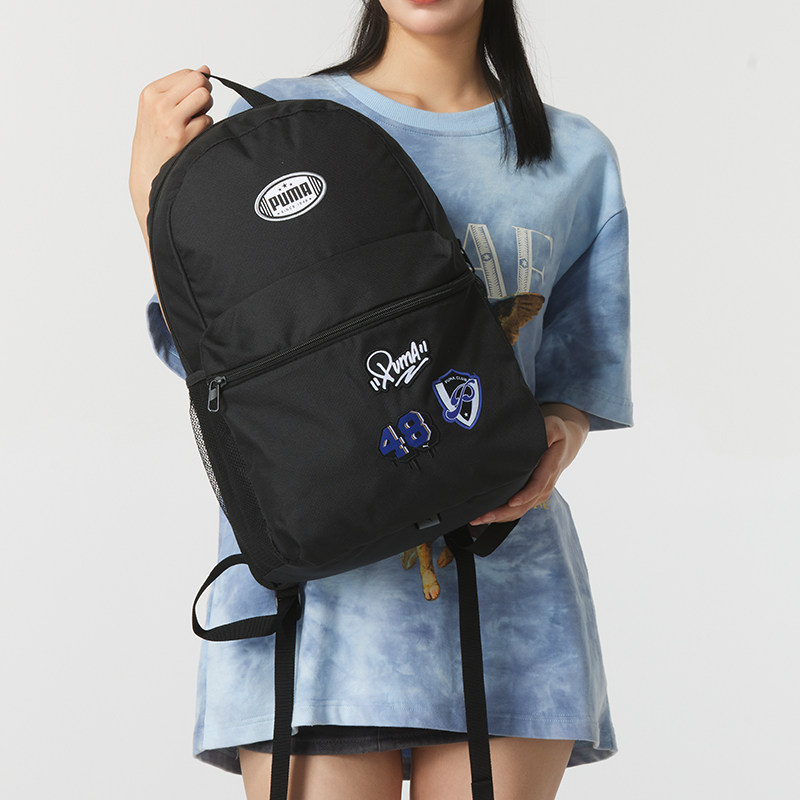 PUMA彪马男女包2024夏季款情侣包户外训练休闲双肩背包 090803-01