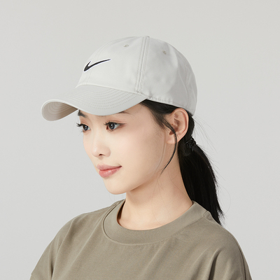 Nike耐克男女帽2024夏新款时尚百搭遮阳休闲运动鸭舌帽FB5369-072