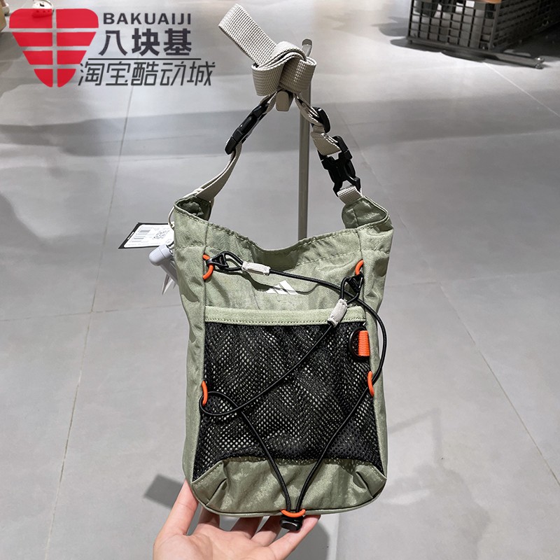 阿迪达斯男女包2025秋季款可调节登山骑行小巧斜挎包单肩包KC0239