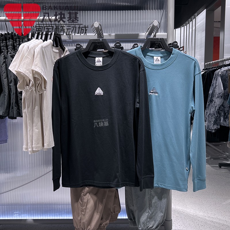 Nike耐克男装2025夏季ACG刺绣时尚舒适柔软休闲长袖T恤DR7754-122