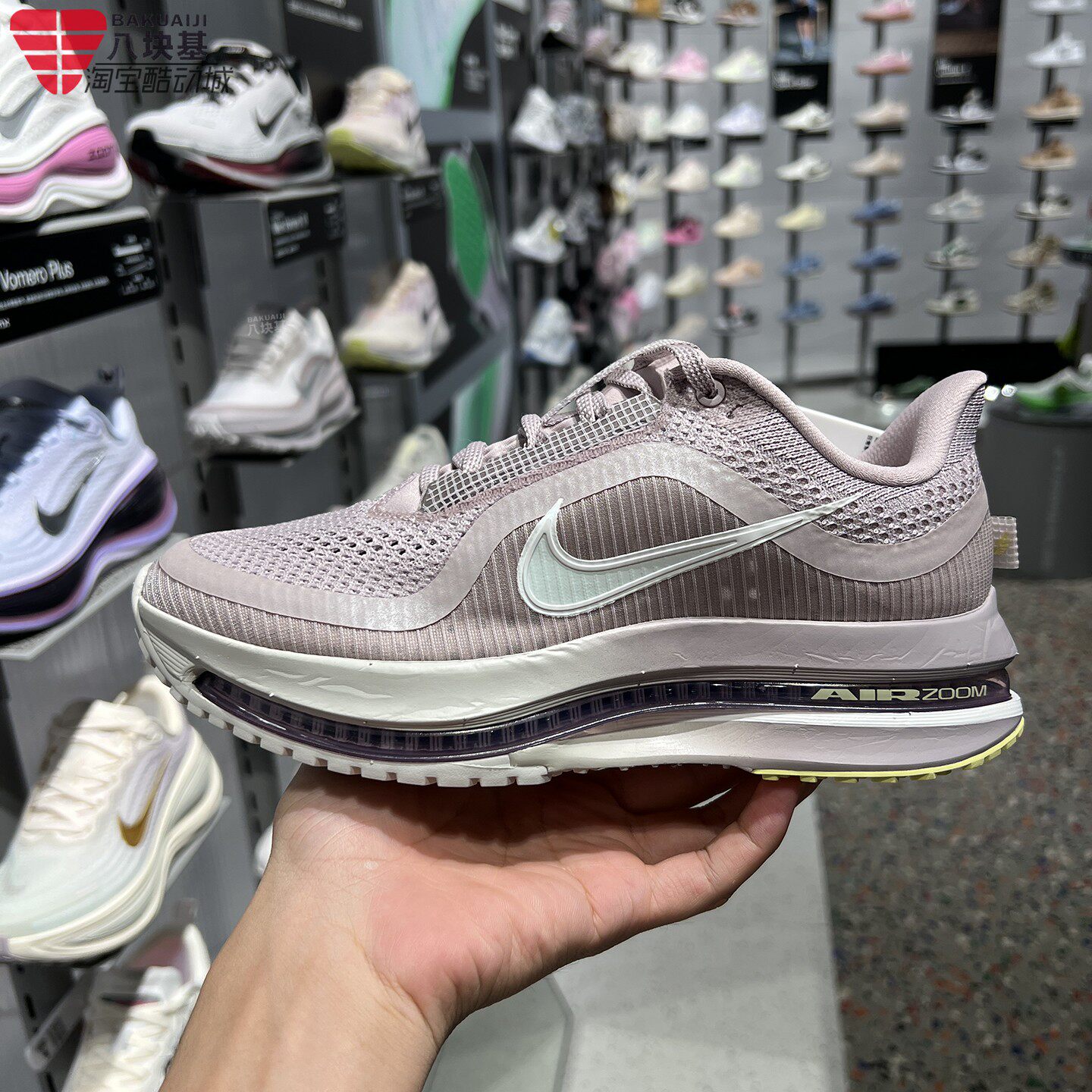 耐克女鞋2026冬季AIR ZOOM全掌气垫缓震透气飞马跑步鞋HQ2593-609