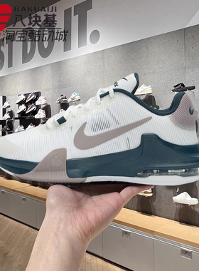 Nike耐克男鞋2024秋季款气垫运动鞋抗扭减震低帮篮球鞋DM1124-102