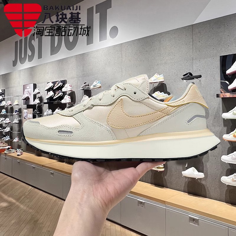 耐克女鞋华夫鞋厚底运动休闲鞋