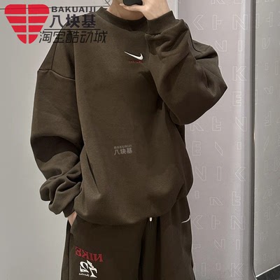 耐克男新年款CNY加绒卫衣套头衫