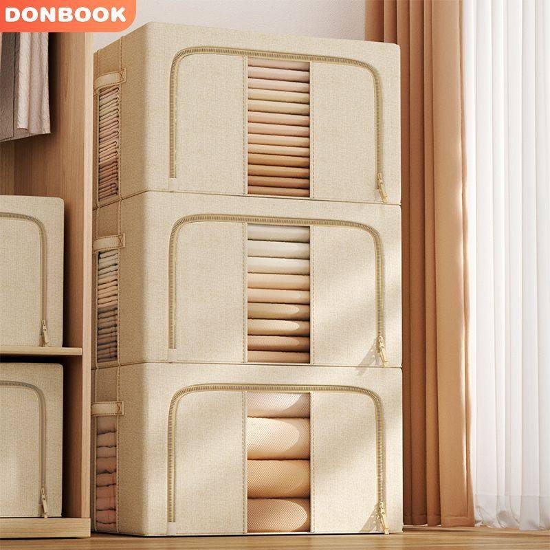 衣服收纳箱家用布艺储物筐衣柜装衣物被子的整理盒可折叠宿舍神器,收纳整理,吸尘器收纳架/盒/袋,淘宝优惠券,粉丝福利购,淘宝优惠卷