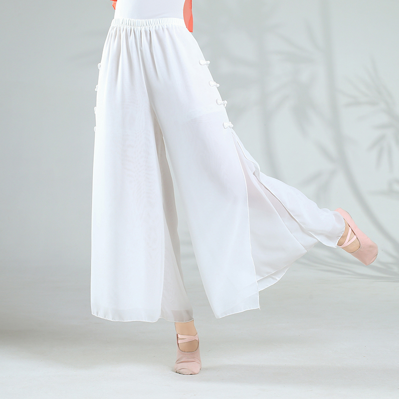 烟云竹古典舞阔腿裤工厂优质