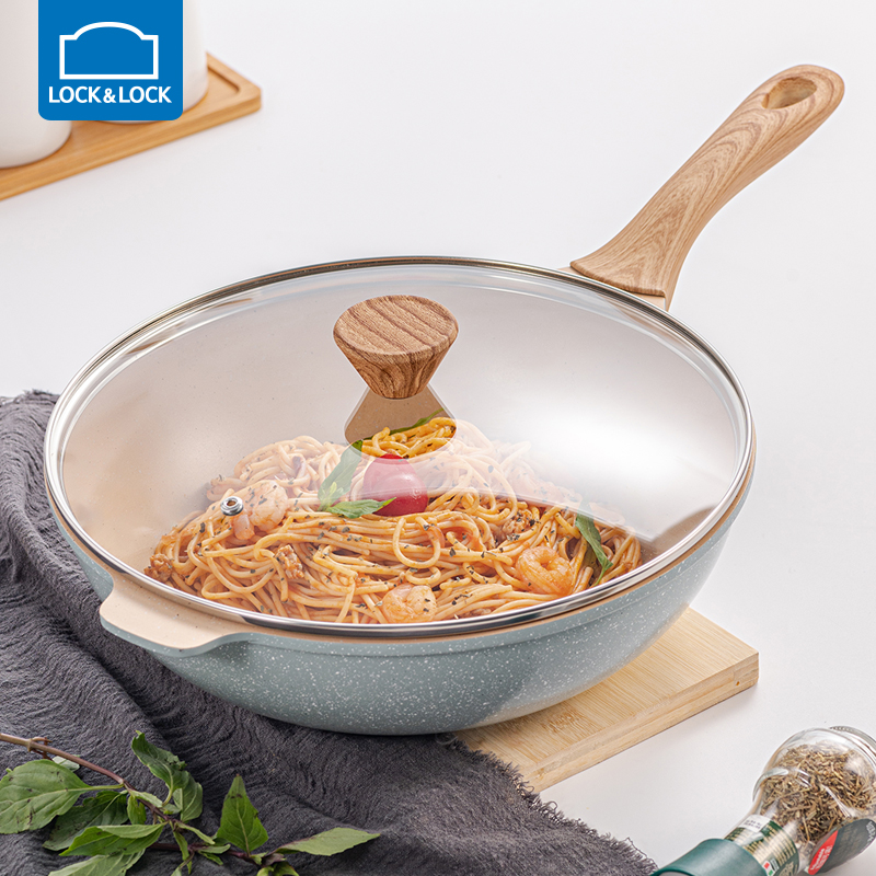 麦饭石不沾30CM大口径