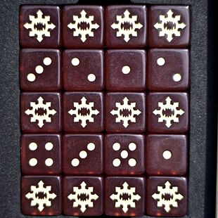 kk桌游骰子 砍砍 吞世者 送铁盒 warhammer20颗 包邮 dice 战锤40K