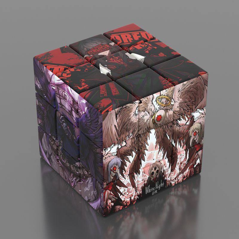 脑叶公司三阶拼图魔方同