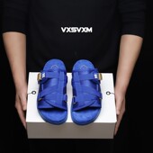 男女陈冠希时尚 CHRISTO VISVIM莆田贾基椰子拖鞋 凉拖沙滩一字拖