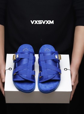 CHRISTO  VISVIM莆田贾基椰子拖鞋男女陈冠希时尚凉拖沙滩一字拖