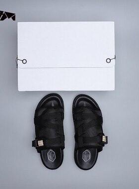 陈冠希同款CHRISTO  VISVIM拖鞋防滑韩版情侣休闲时尚沙滩鞋凉鞋