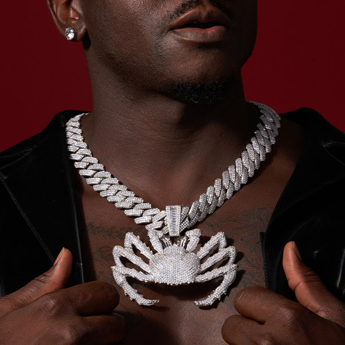 台湾吊坠帝王S925男女