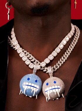 NICEPOWER冰人吊坠王琳凯同款ICE杨长青上身同款嘻哈吊坠个性小众