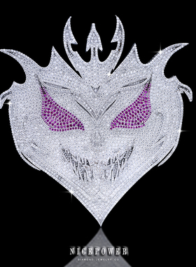 NICEPOWER定制欣赏 Custom  [情绪EMO] 密镶吊坠