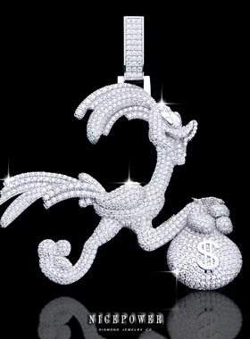 NICEPOWER定制欣赏 Custom [Duck] 莫桑钻动物鸭子