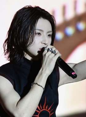 NICEPOWER Selfish ghost联名伤心emo猫猫头戒指小鬼上身欧泊戒指